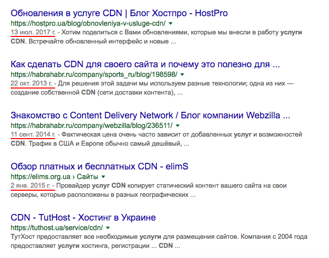 Ранжирования Google Новизна контента