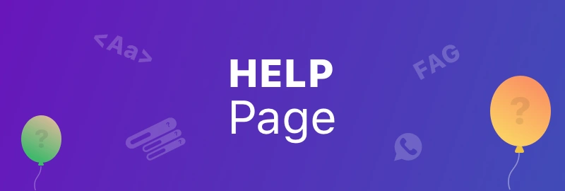 Топ-5 советов для бизнеса: Что нужно разместить на HELP Page