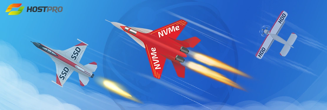 ? Разница между HDD, SSD и NVMe хостингом