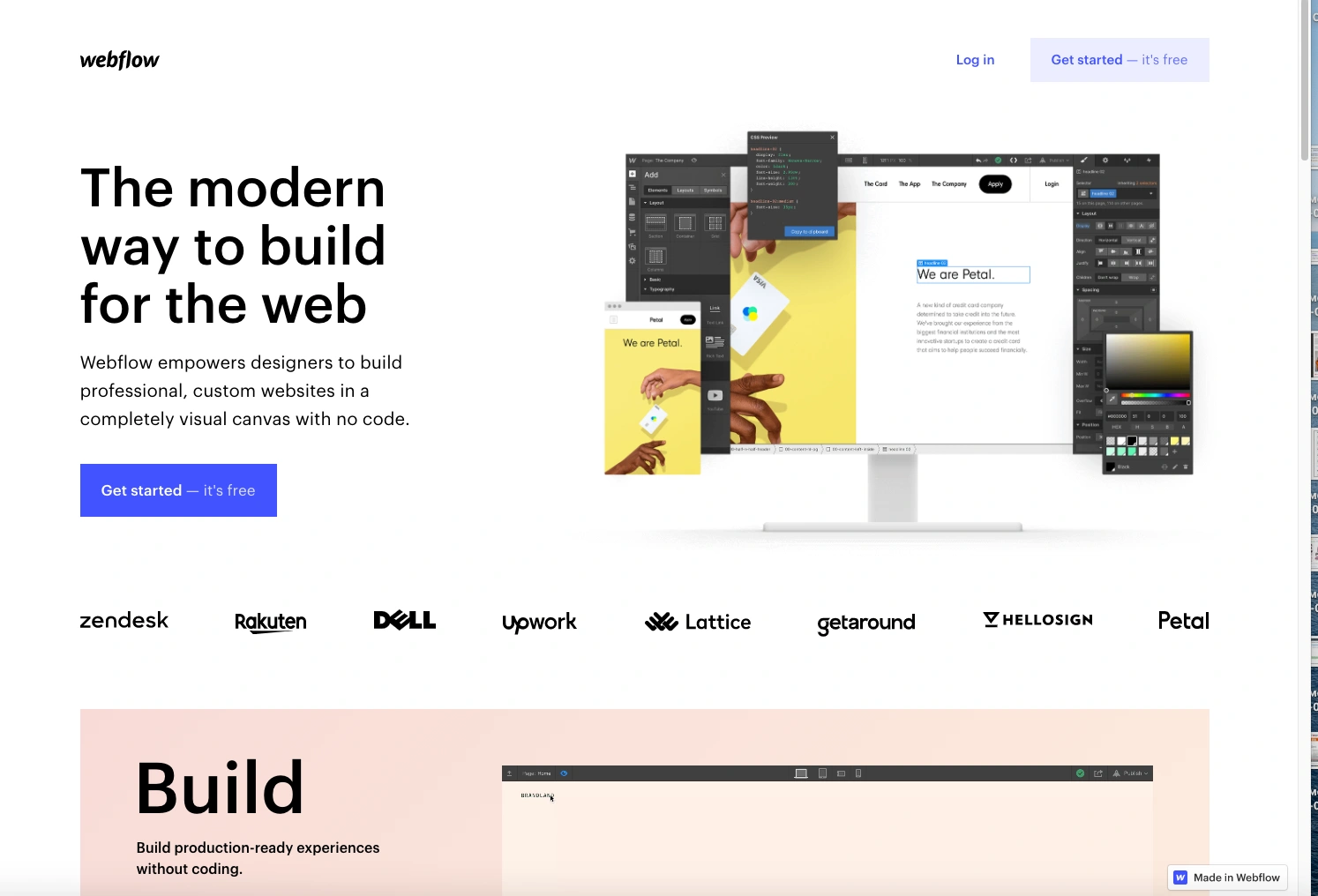 Webflow конструктор Конструктор Webflow