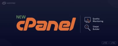 Новые продукты в cPanel — Sitejet Builder и Site Quality Monitoring