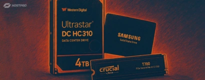NVMe, SATA SSD та HDD: як обрати накопичувач для виділеного сервера