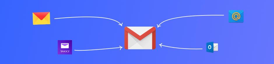 Збір листів з інших акаунтів на Gmail
