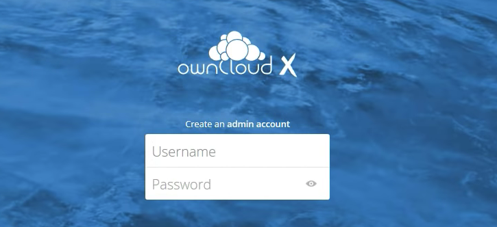 Створення акаунта в адмін-панелі ownCloud | Wiki HostPro