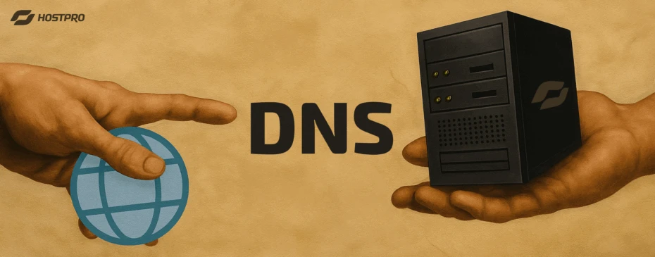 Как направить домен на услугу shared-хостинга HostPro и управлять его DNS зоной с панели