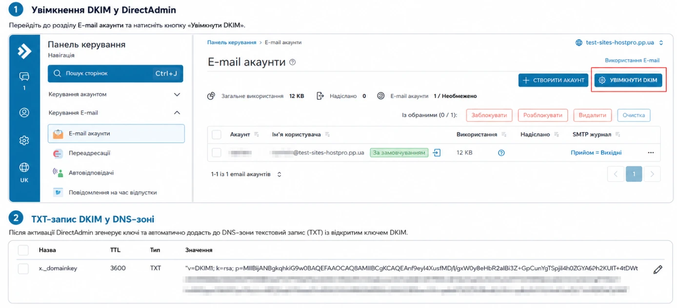 DKIM – цифровая подпись сообщений | Wiki HostPro